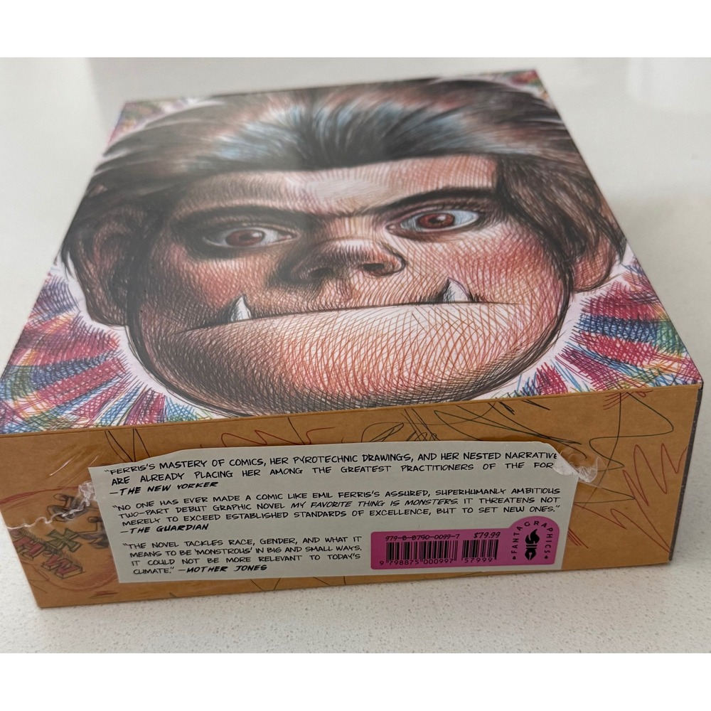 My Favorite Thing Is Monsters Slipcase Set Books 1 & 2 Emil Ferris New Sealed